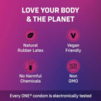 ONE® Flex™ Graphene Condoms 10-Pack