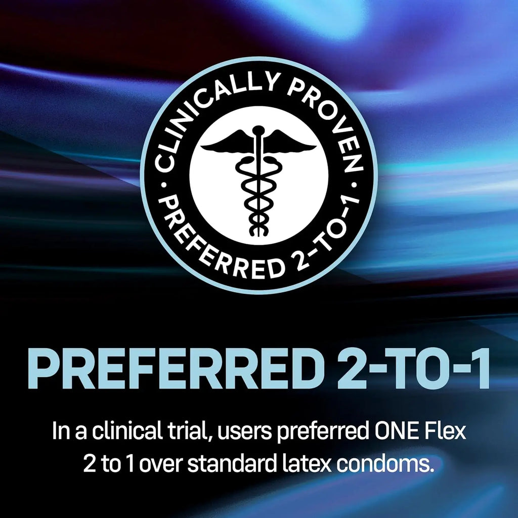 ONE® Flex™ Graphene Condoms 10-Pack