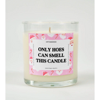 CHRISTMAS HEARTH Only Hoes Can Smell This Candle