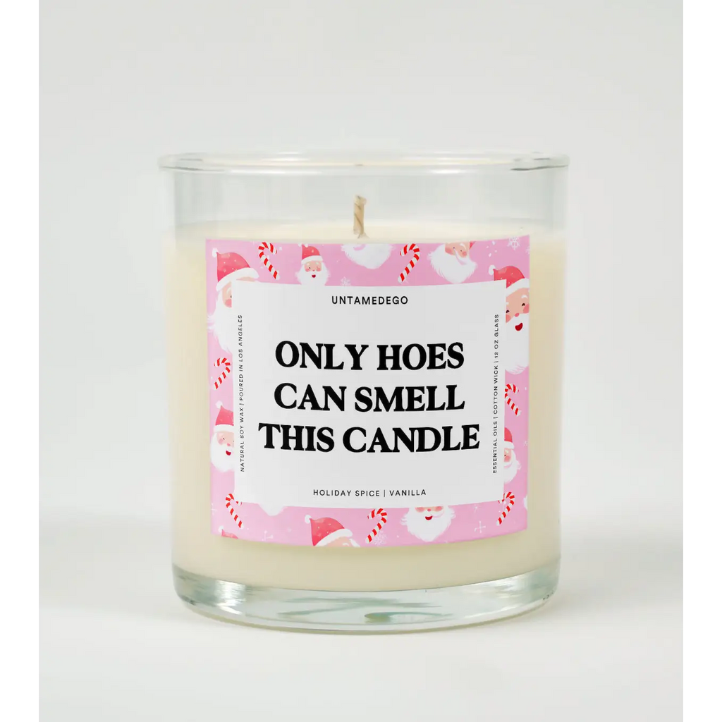 HOLIDAY SPICE + VANILLA Only Hoes Can Smell This Candle