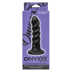 Black Onyxxx™ Rechargeable Rippled Probe