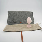 Orbella Rose Quartz Plug / 4’’ Butt