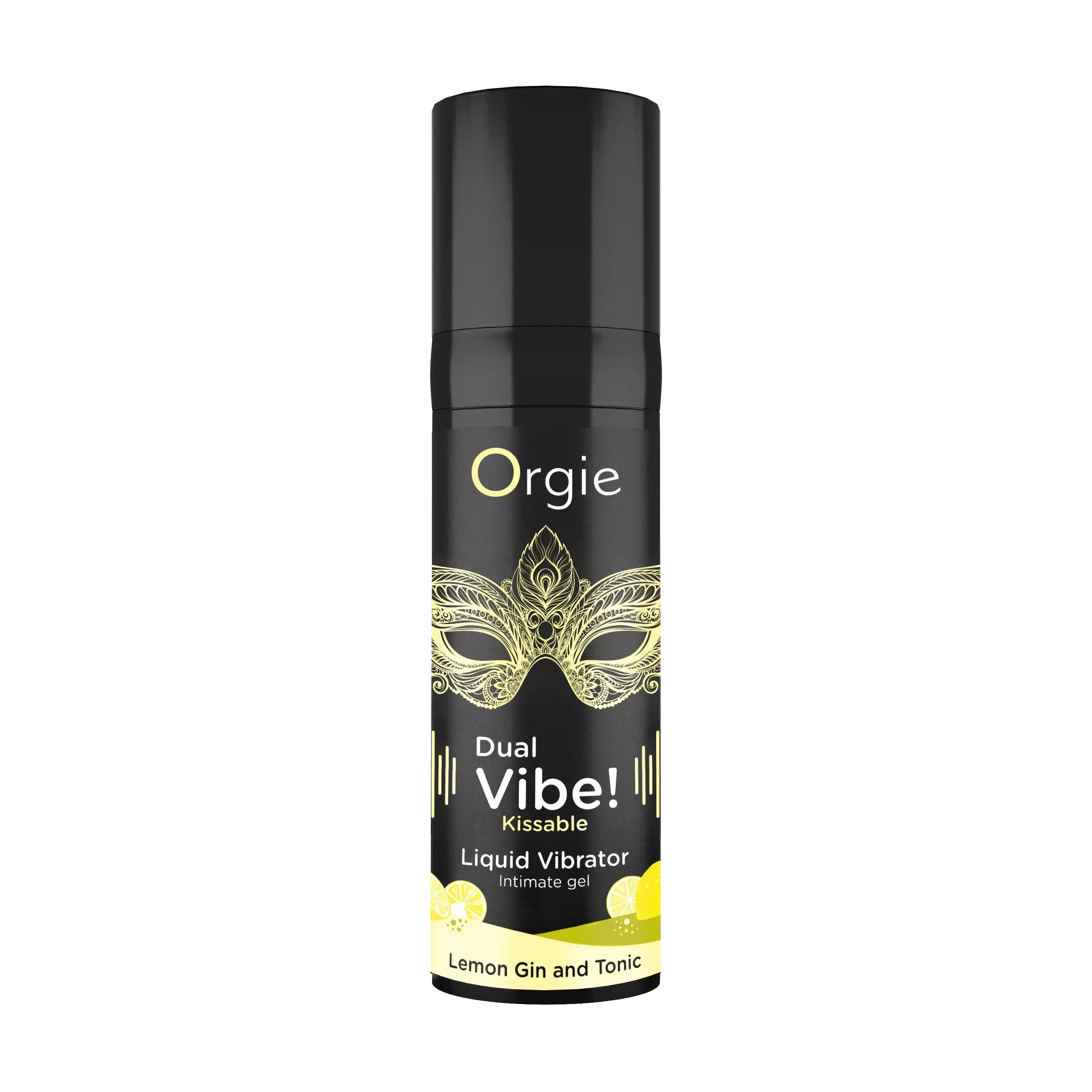Orgie Dual Vibe Lemon Gin and Tonic Intimate Arousal Gel - 0.5 fl. oz. - Enhancers