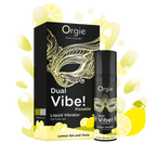 Orgie Dual Vibe! Arousal Gel - Lemon Gin & Tonic - 0.5 fl. oz.