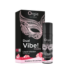 Orgie Dual Vibe Strawberry Gin and Tonic Intimate Arousal Gel - 0.5 fl. oz. - Enhancers