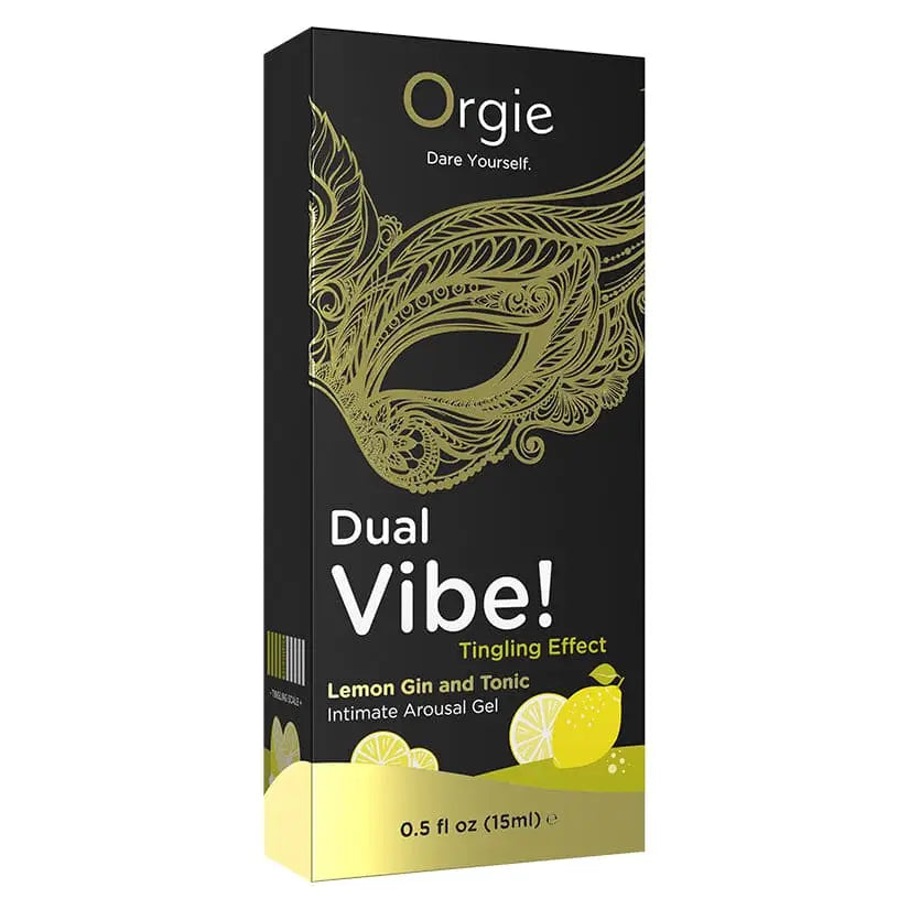 Orgie Dual Vibe! Lemon Gin and Tonic Intimate Arousal Gel - Rolik®
