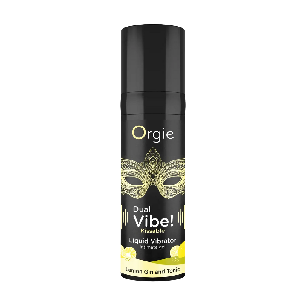 Orgie Dual Vibe Lemon Gin and Tonic Intimate Arousal Gel - 0.5 fl. oz. - Enhancers