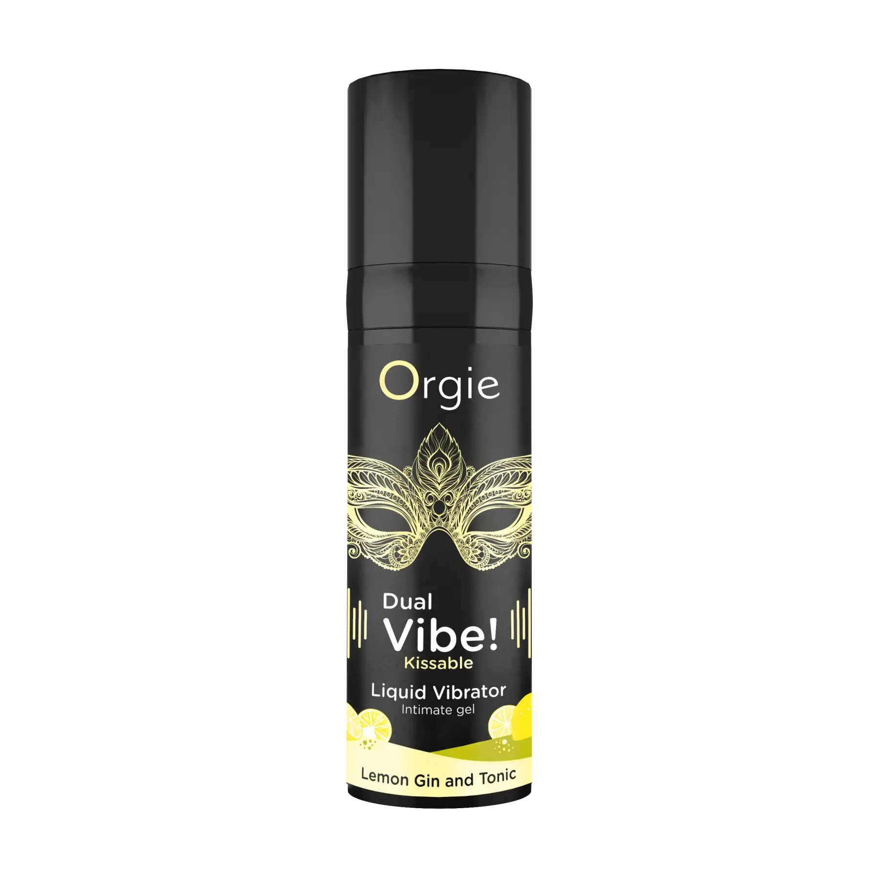 Orgie Dual Vibe Lemon Gin and Tonic Intimate Arousal Gel - 0.5 fl. oz. - Enhancers