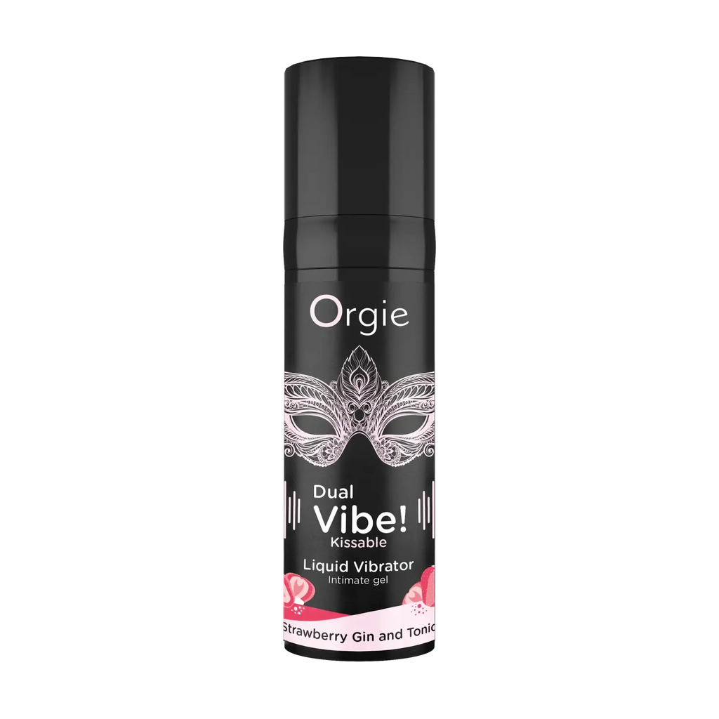 Orgie Dual Vibe Strawberry Gin and Tonic Intimate Arousal Gel - 0.5 fl. oz. - Enhancers