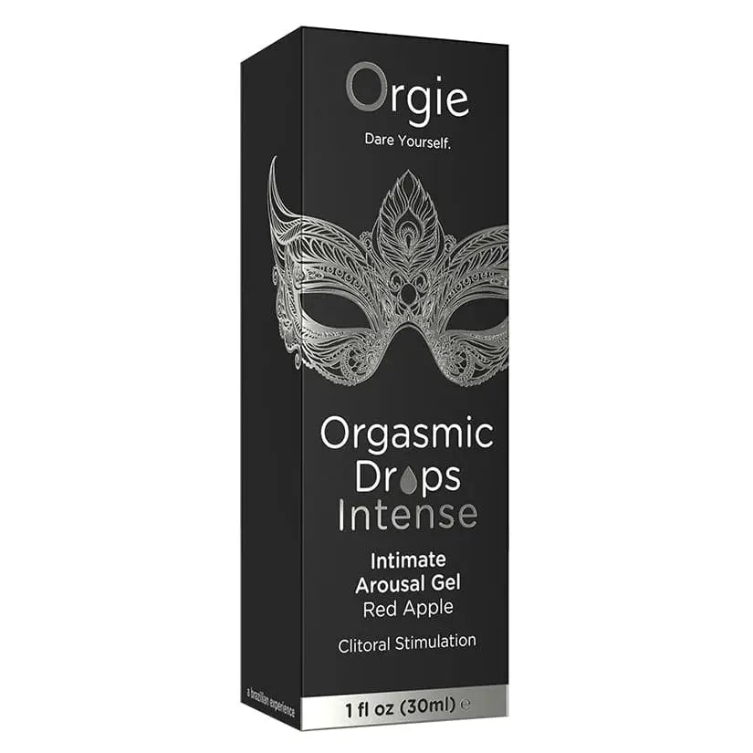 Orgie Orgasmic Drops Apple Flavored Intense Intimate Arousal Gel - Rolik®