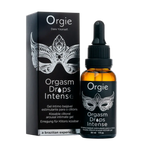 Orgie Orgasmic Drops Apple Flavored Intense Intimate Arousal Gel - 1 fl. oz. - Enhancers