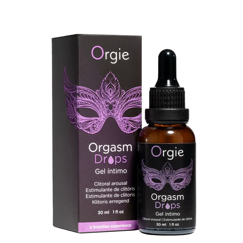 Orgie Orgasmic Drops Intimate Arousal Gel - 1 fl. oz. - Enhancers