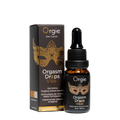 Orgie Peach Flavored Orgasmic Drops Vibe! Intimate Arousal Gel - 0.5 fl. oz. - Enhancers
