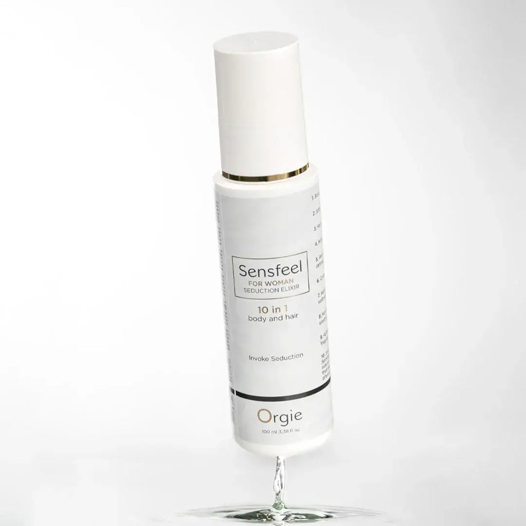 Orgie Sensfeel for Woman Seduction Elixir | 10-in-1 Hair & Body Lotion 3.38 fl. oz.