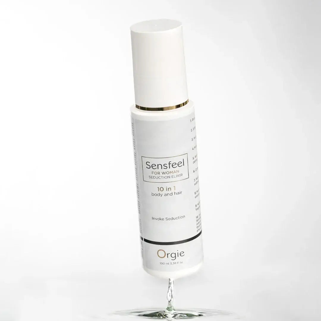 Orgie Sensfeel for Woman Seduction Elixir | 10-in-1 Hair & Body Lotion 3.38 fl. oz.