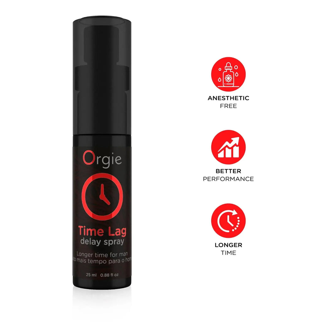 Orgie Time Lag Delay Spray 0.88 fl. oz.