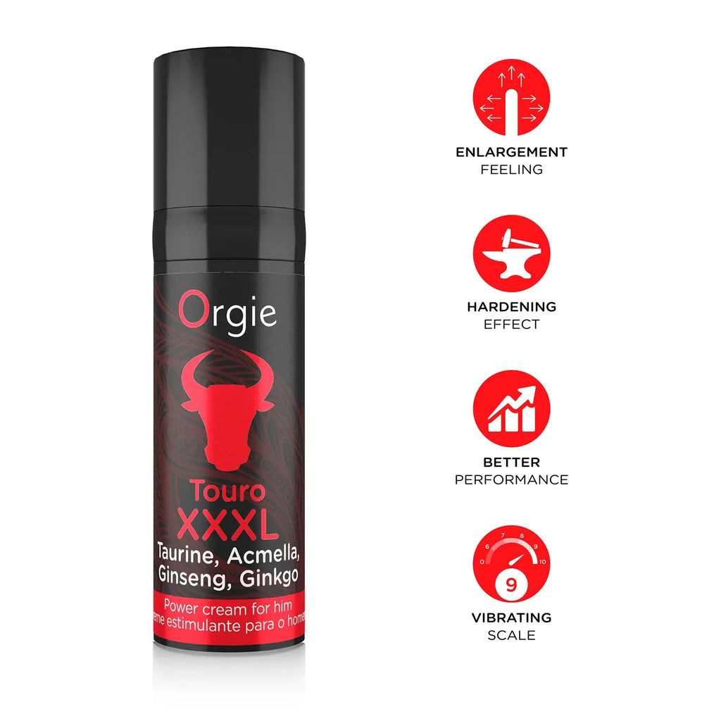 Orgie Touro XXXL Power Cream - 0.5 fl. oz. - Enhancers