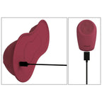 Orion Vibepad Intense 2 Remote-Control Sit-On Vibrator Burgundy