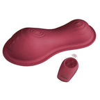 Orion Vibepad Intense 2 Remote-Control Sit-On Vibrator Burgundy