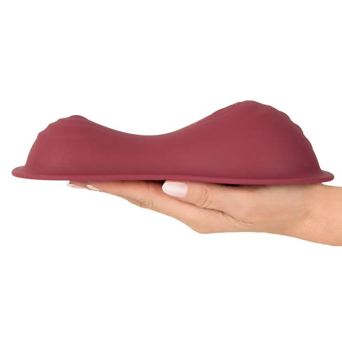 Orion Vibepad Intense 2 Remote-Control Sit-On Vibrator Burgundy
