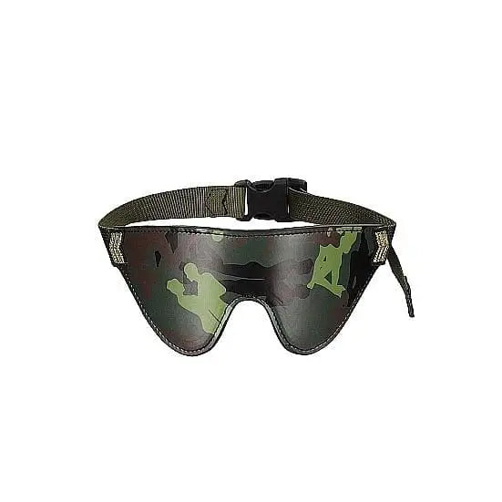 Shots Ouch! Army Bondage Kit Blindfold - Rolik®