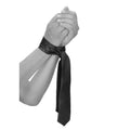 Ouch! Black & White Satin Bondage Tie - Restraints