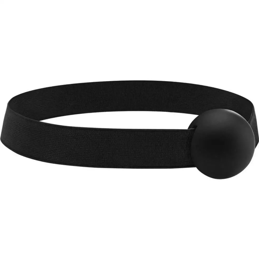 Ouch! Elastic Ball Gag - Black - Gags