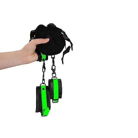 Ouch! Glow in the Dark Bed Bindings Restraint Kit - Rolik®