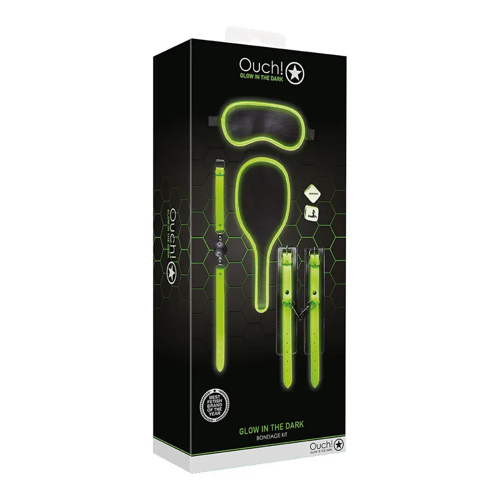 Ouch! Glow in the Dark Bondage Kit #1 - Glow in the Dark - Restraints