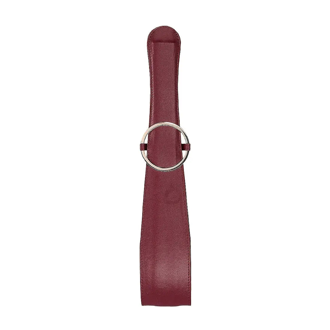 Ouch! Halo Belt Flogger - Burgundy