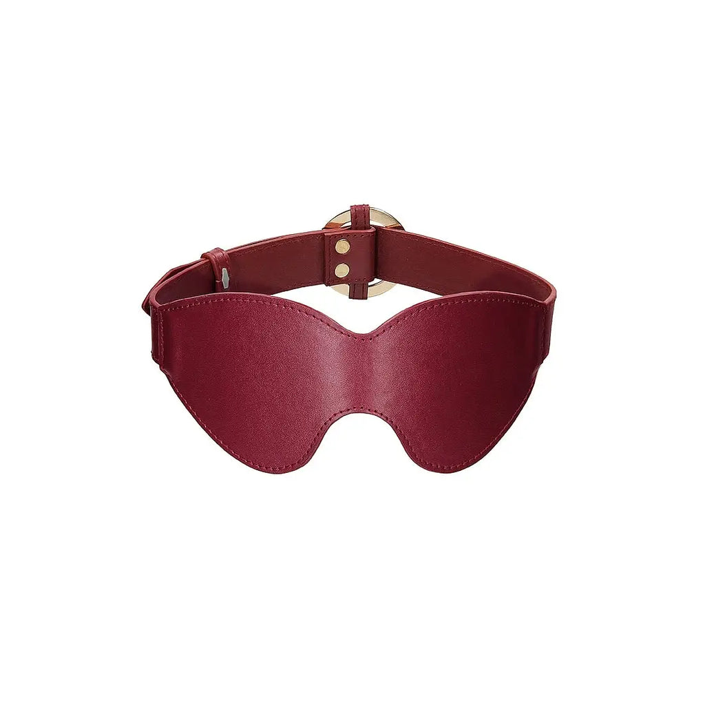 Ouch! Halo Blindfold - Burgundy