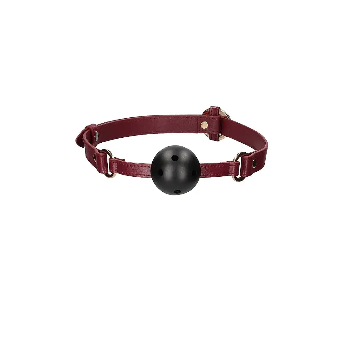 Ouch! Halo Breathable Ball Gag - Burgundy - Gags