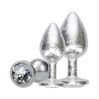 Ouch! International Collection Metal Anal Plug 3-Piece Set - Butt