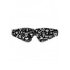 Ouch! Love Street Art Eye Mask - Black