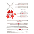 Ouch! Nurse Bondage Kit - White - Restraints