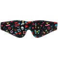 Ouch! Old School Tattoo Printed Eye Mask - Black - Blindfold