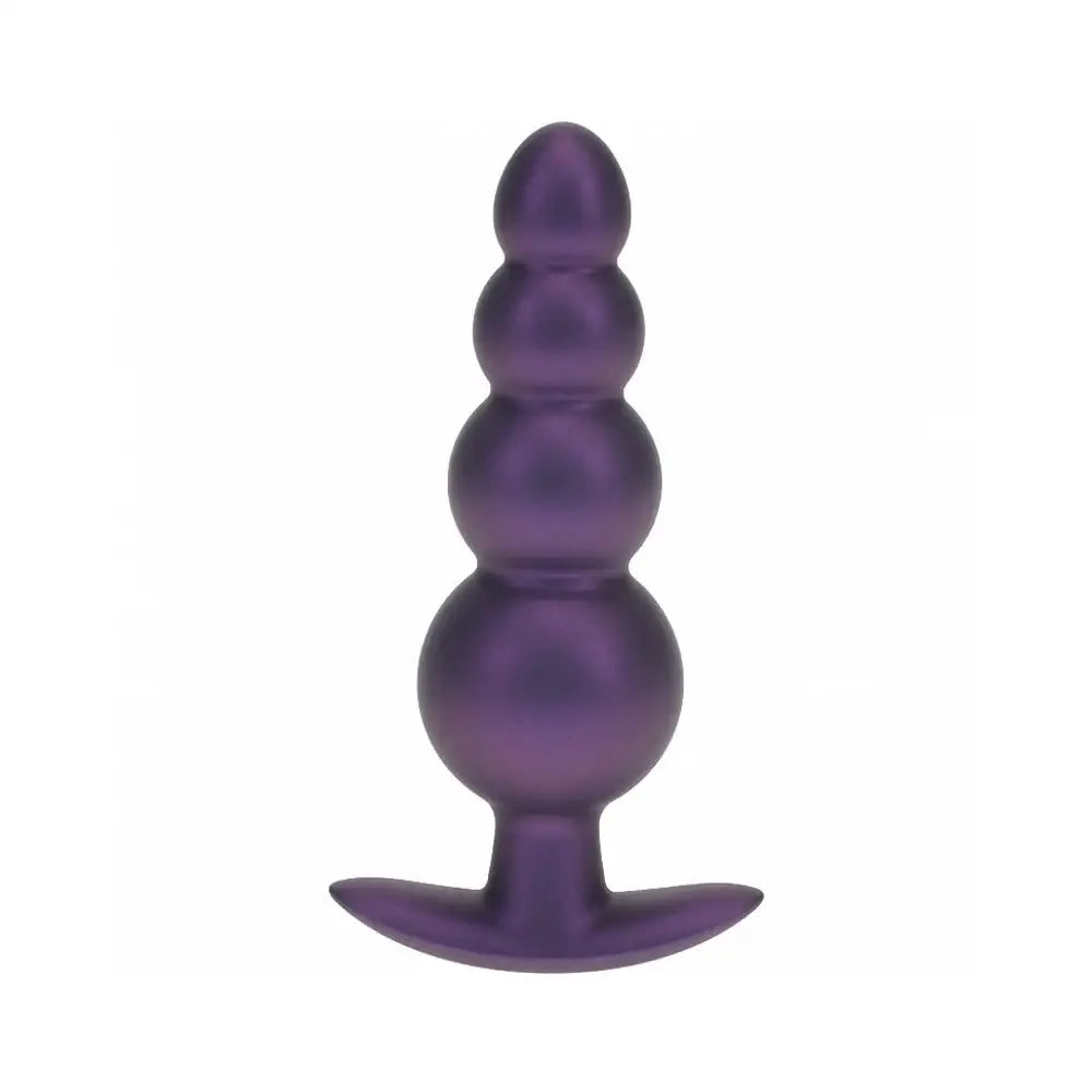 Ouch! Smooth Silicone Beaded Anal Plug - Rolik®
