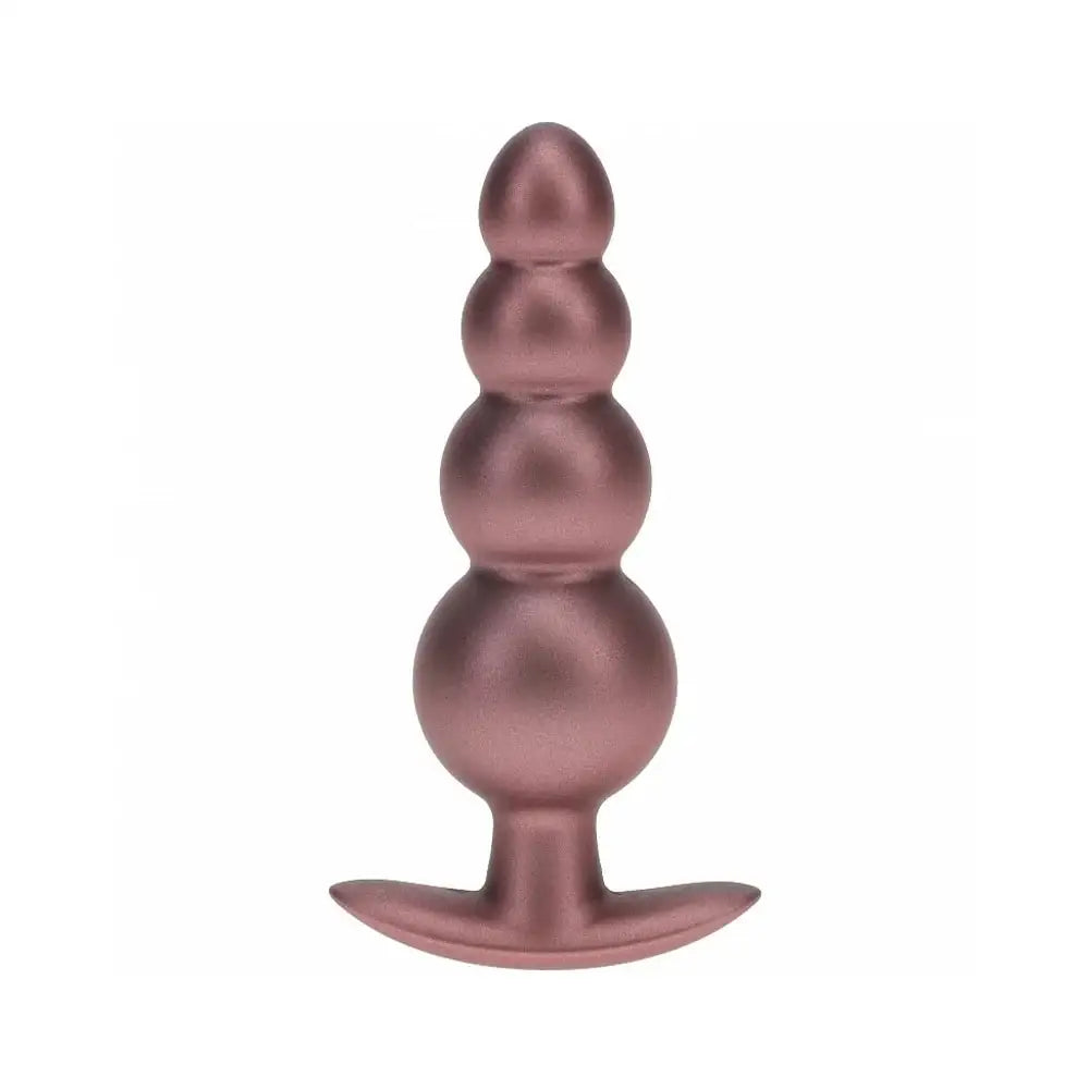 Ouch! Smooth Silicone Beaded Anal Plug - Rolik®