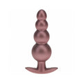 Ouch! Smooth Silicone Beaded Anal Plug - Rolik®