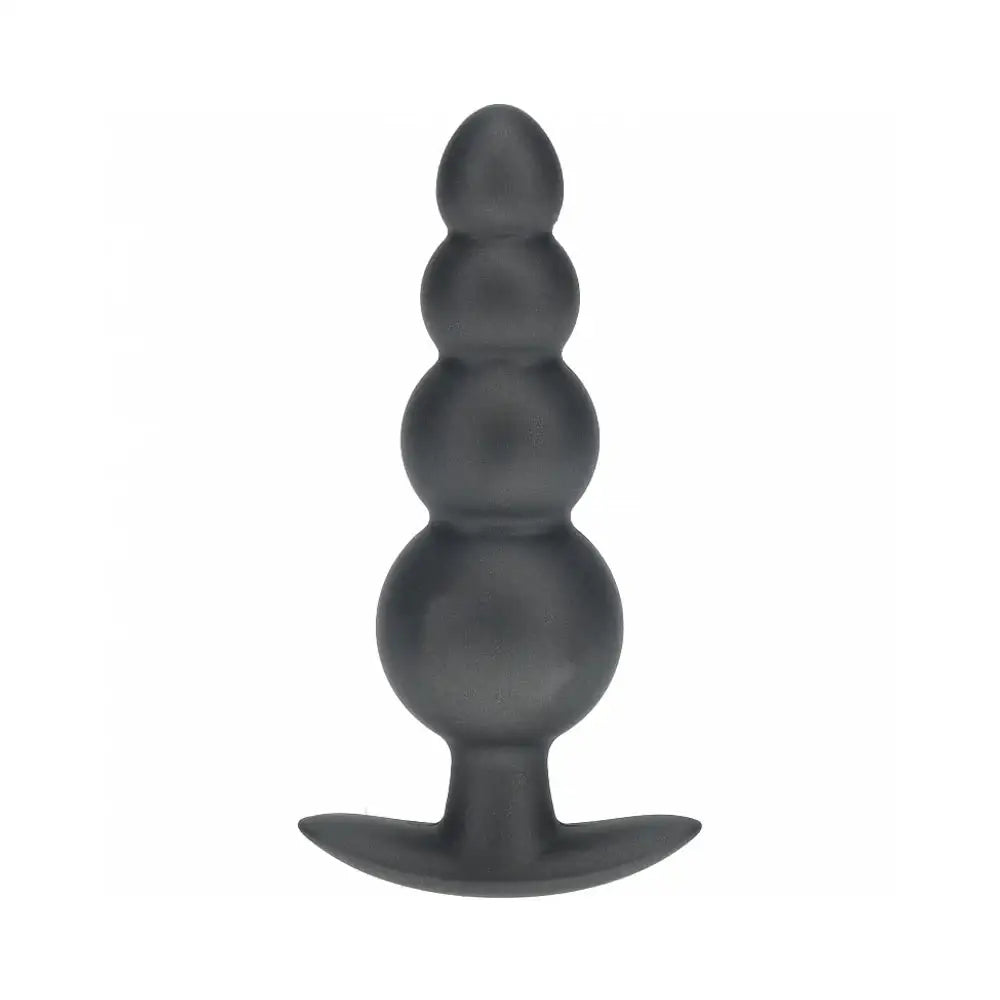 Ouch! Smooth Silicone Beaded Anal Plug - Rolik®