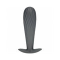 Ouch! Smooth Silicone Ribbed Anal Plug - Rolik®