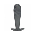 Ouch! Smooth Silicone Ribbed Anal Plug - Rolik®