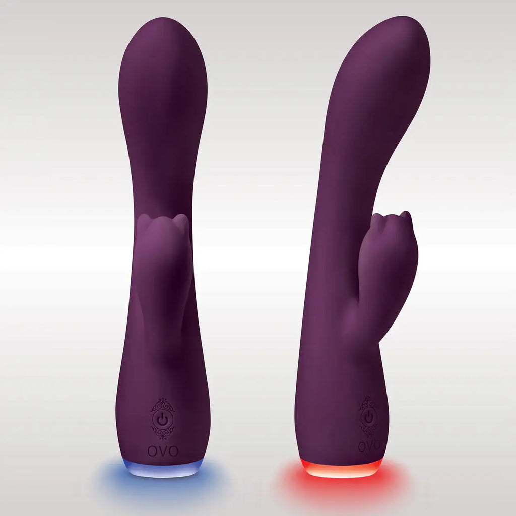 OVO™ Beacon Dual Stim Vibrator - Purple