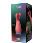 OVO™ Ner Clitoral Lay-on Vibrator - Red