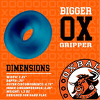 Oxballs Big Ox Silicone C-Ring - Premium Comfort & Girth Enhancement