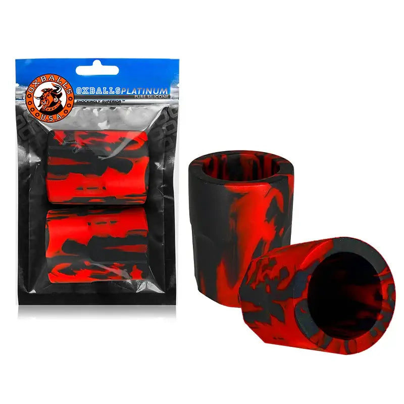 Oxballs Hognips - 2 Nip Suckers - Red - Nipple Clamps