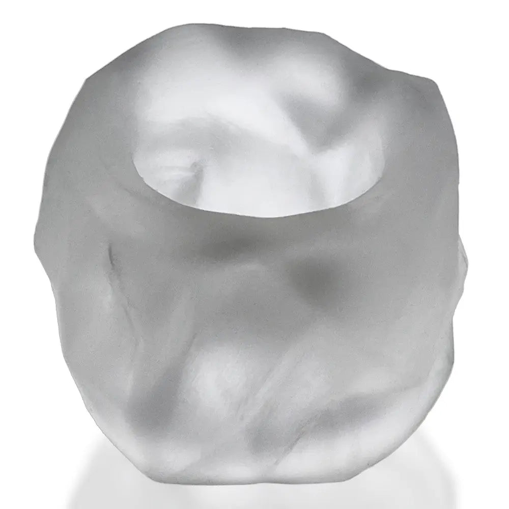 Oxballs hünkyjunk FRACTAL Plus + Silicone Ball Stretcher, No-Slip Grip Extended Play Clear