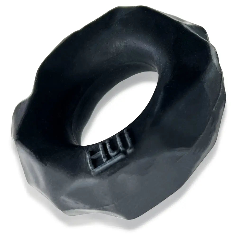 Oxballs hünkyjunk FRACTAL Plus + Silicone C-Ring, Long-Wear Comfort No-Roll Design Black