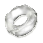 Oxballs hünkyjunk FRACTAL Plus + Silicone C-Ring, Long-Wear Comfort No-Roll Design Clear