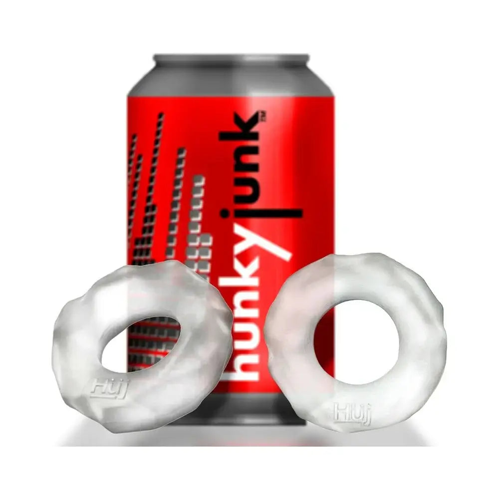 Oxballs hünkyjunk FRACTAL Plus + Silicone C-Ring, Long-Wear Comfort No-Roll Design